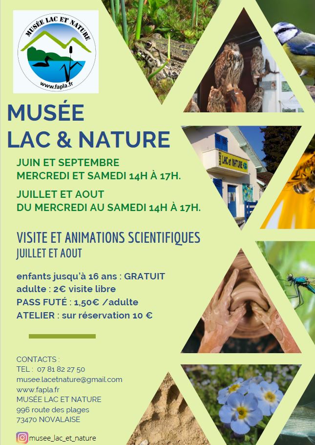 Programme 2022 Musée Lac & Nature