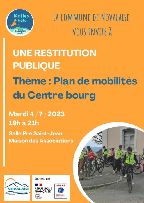 Restitution plan mobilités Novalaise