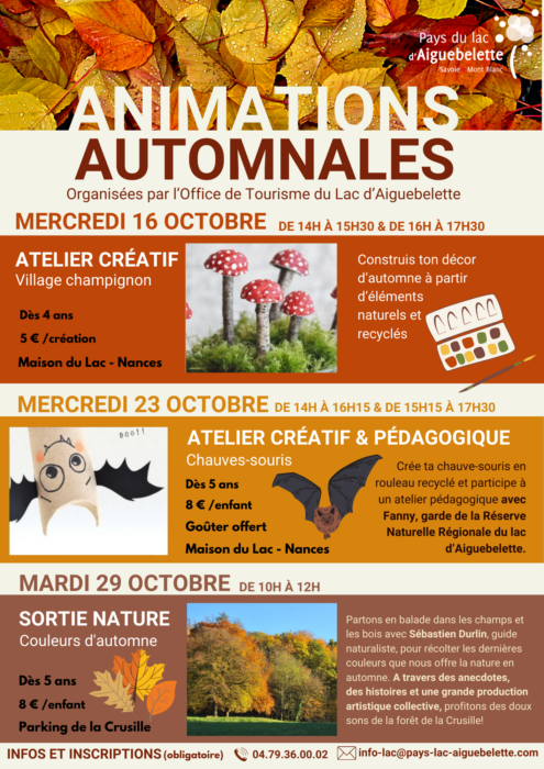 Animations automnales