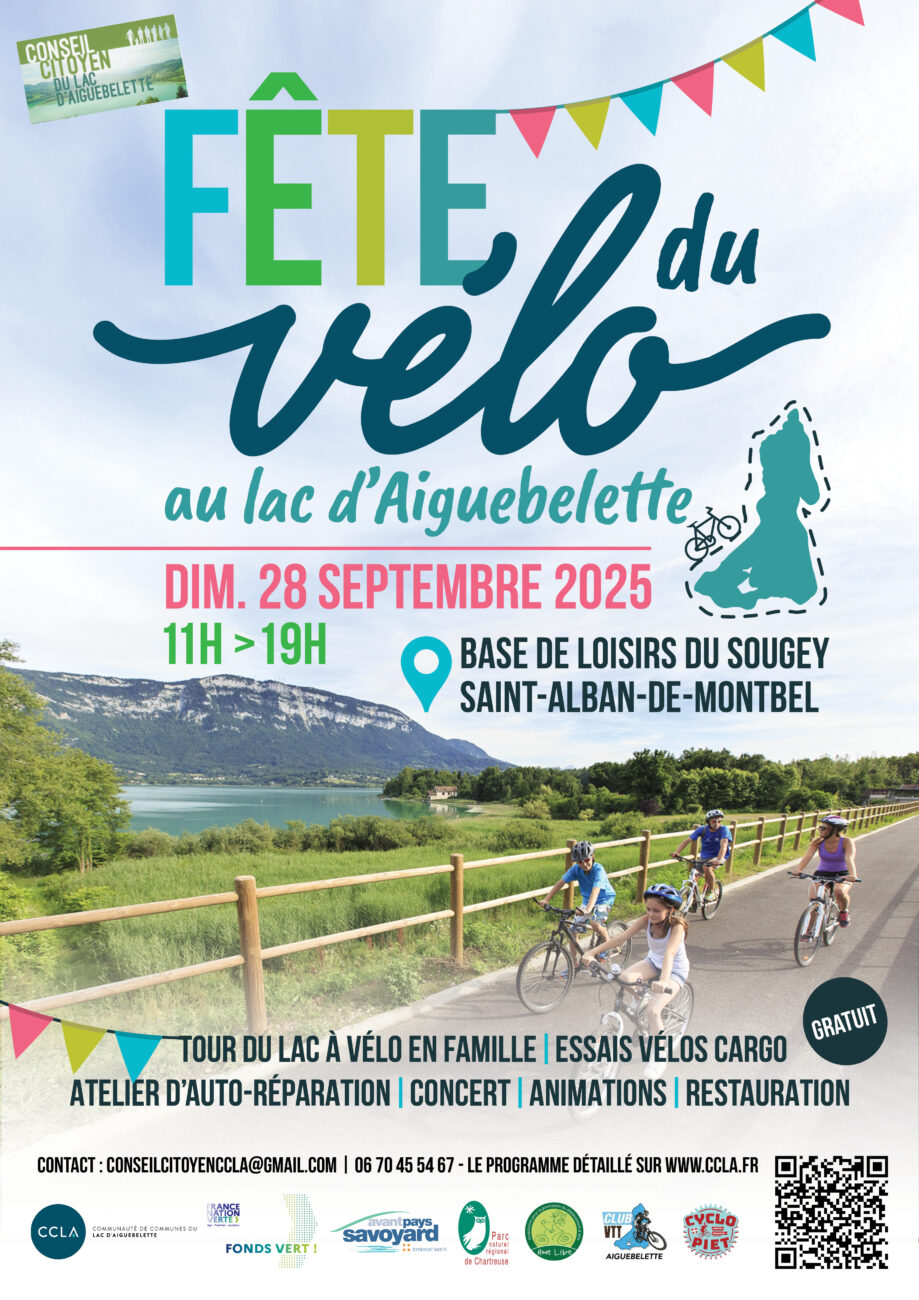 Fête du vélo au lac d’Aiguebelette