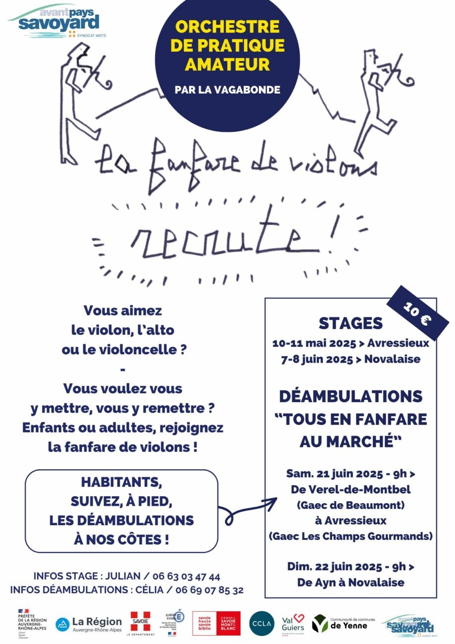 La fanfare de violons recrute !