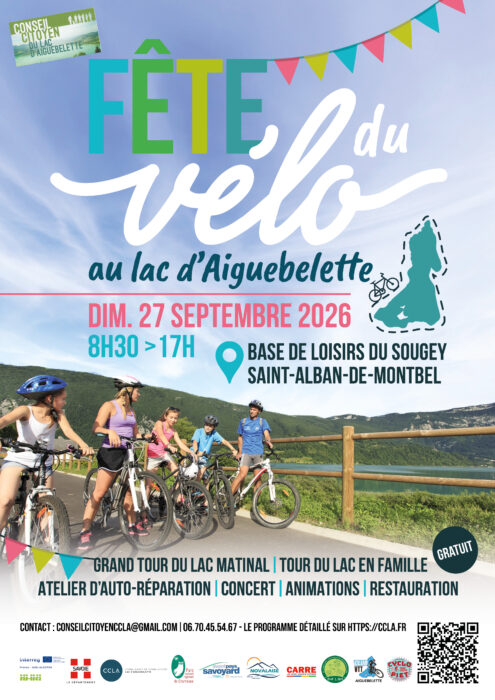 Fête du vélo au lac d&rsquo;Aiguebelette